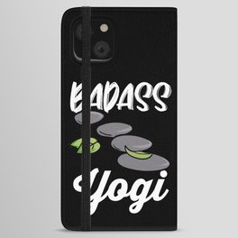 Badass Yogi iPhone Wallet Case