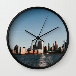 Manhattan skyline | New York City, America (USA) Wall Clock