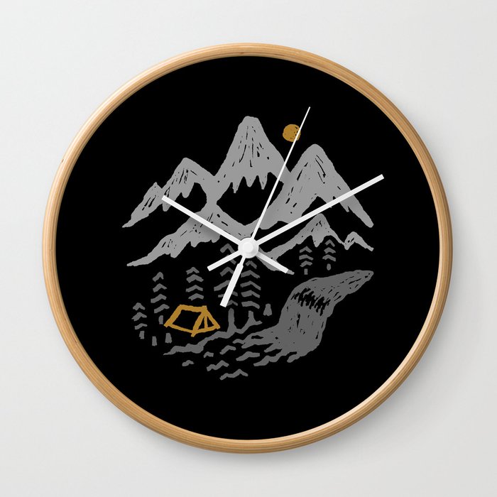 Into the Wild Wall Clock