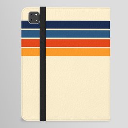 Mitsunari - Classic Retro Stripes iPad Folio Case