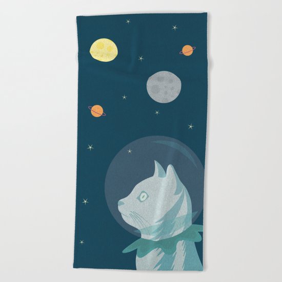 Dreaming about the Space Beach Towel