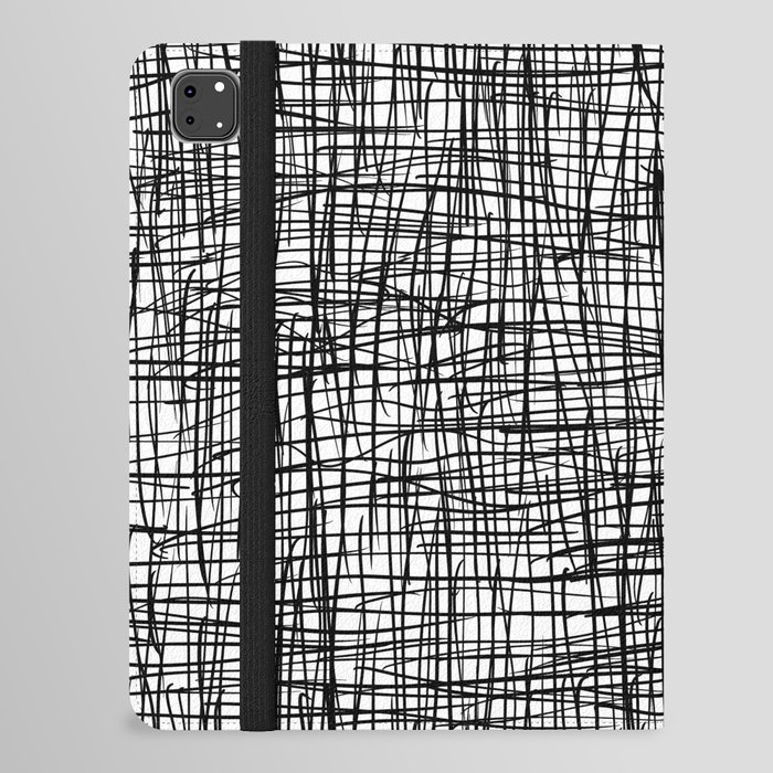 Abstract Stripes iPad Folio Case