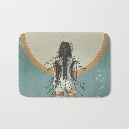 Nymph: Staring at the Sun (Ext) Bath Mat