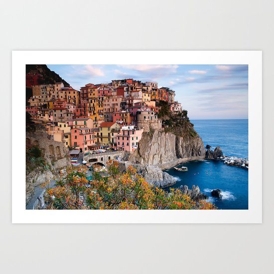 Italy Village Art Print