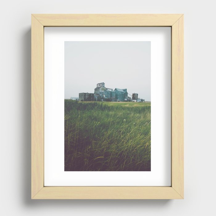 Country Fog Recessed Framed Print