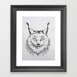 Lynx Framed Art Print