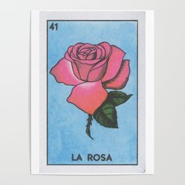 La Rosa Loteria Poster