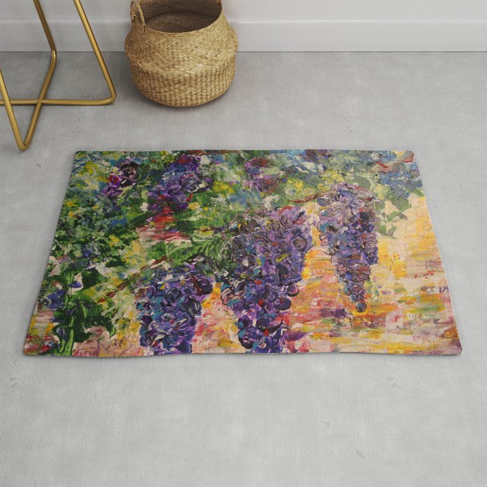 Grapes on the Vine Rug