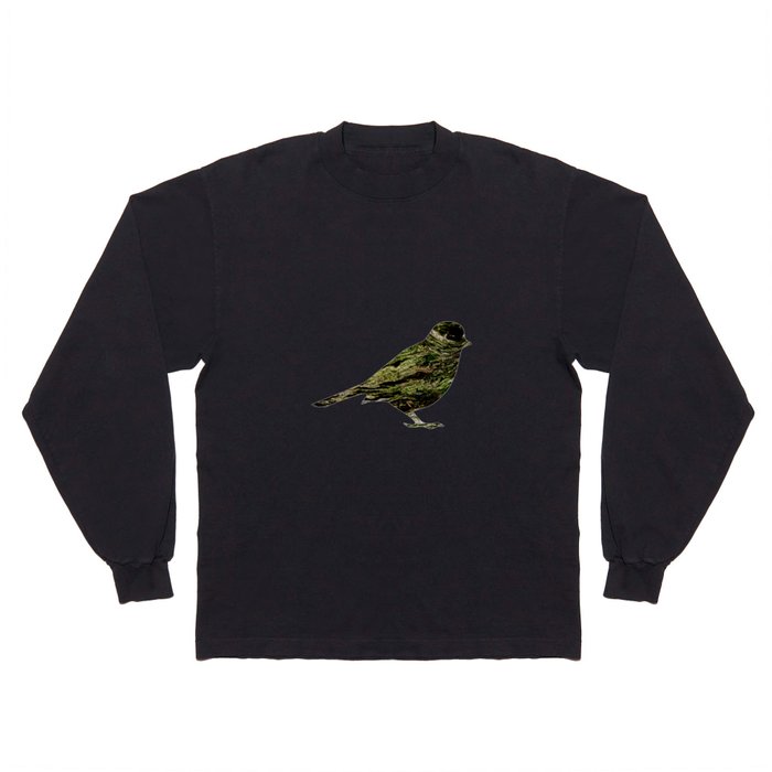 olive tree sparrow Long Sleeve T Shirt