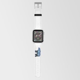 Forest Bear Silhouette Watercolor Galaxy Apple Watch Band