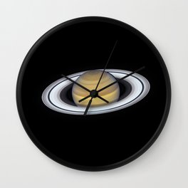 Portrait of Saturn Wall Clock
