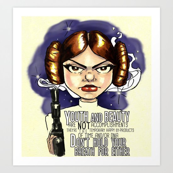 Don't Hold Your Breath Art Print