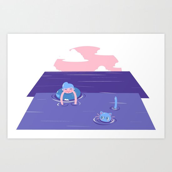 Memories of Summer Art Print
