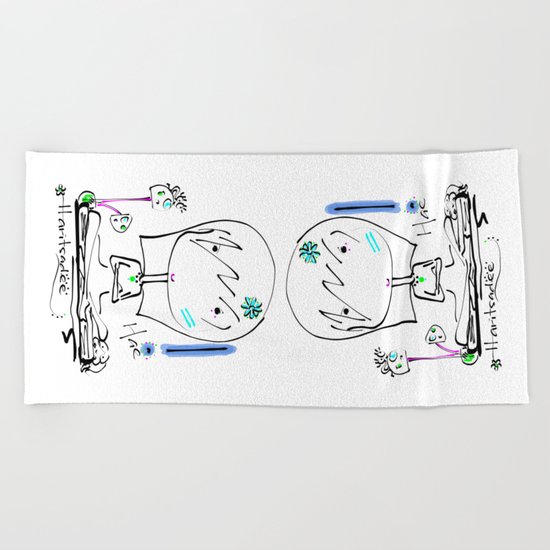 haritsadee 11 Beach Towel