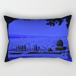 Arabian Nights Rectangular Pillow | Vintage, Persia, Retroart, Night, Israel, Eastern, Poster, Vintageposter, Nights, Evening 