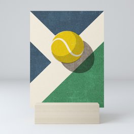 BALLS / Tennis (Hard Court) Mini Art Print