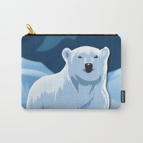 Lonely Polar Bear Carry-All Pouch