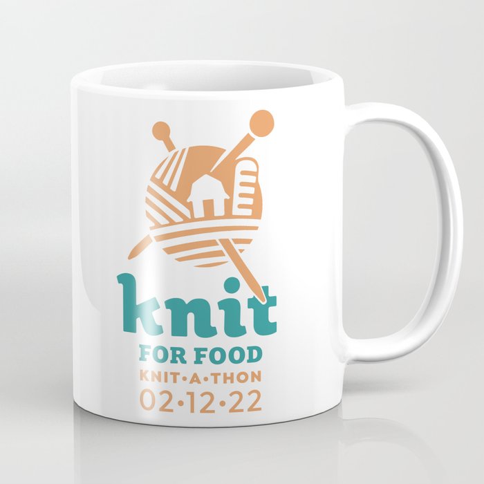 Knit for Food  Coffee Mug