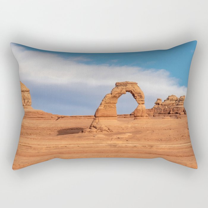 Delicate Arch 0415 - Arches National Park, Moab, Utah Rectangular Pillow