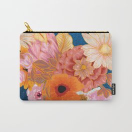 Flowers Everywhere Carry-All Pouch