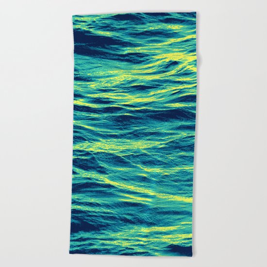 OVER THE OCEAN Beach Towel
