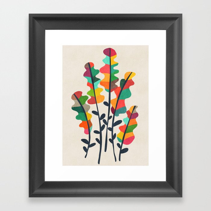 Flower from the meadow Framed Art Print