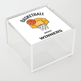 BASKETBALL BRAVE WINNERS Acrylic Box
