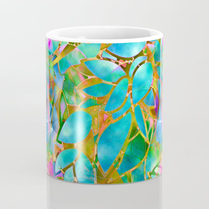 Teal Blue Holographic Glitter Gradient Pretty Fancy Sparkling Coffee Mug by  Sweet Birdie Studio - Fine Art America