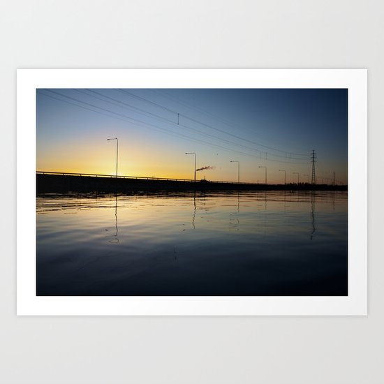 REFLECTED Art Print