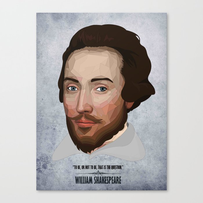 William Shakespeare  Canvas Print