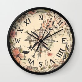 Au Revoir Wall Clock