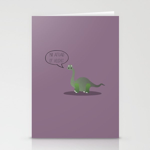 Dinophobia Stationery Cards