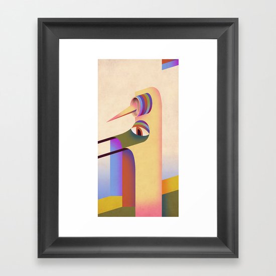 Figure #1 Framed Art Print