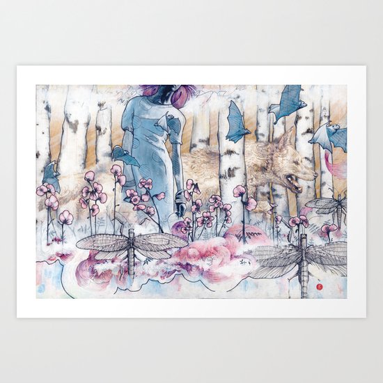 The Tea Migration Art Print