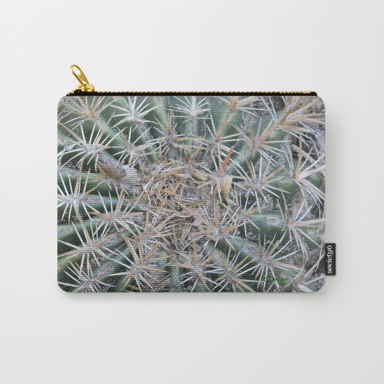 TEXTURES -- Coast Barrel Cactus Carry-All Pouch