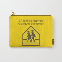 Signsplaining Carry-All Pouch | Illustration, Cute, Trafficsign, Curated, Funny, Mansplaining, Roadsign, Sign, Mansplain, Graphicdesign 