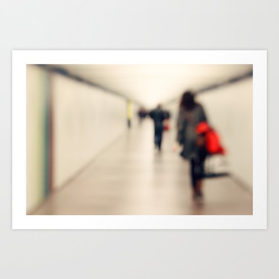 Love is an unknown destination... Art Print