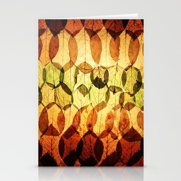 Fallen Leaves Stationery Cards