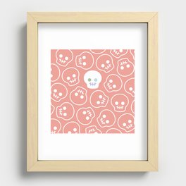Special and unique skull pattern 5 Recessed Framed Print