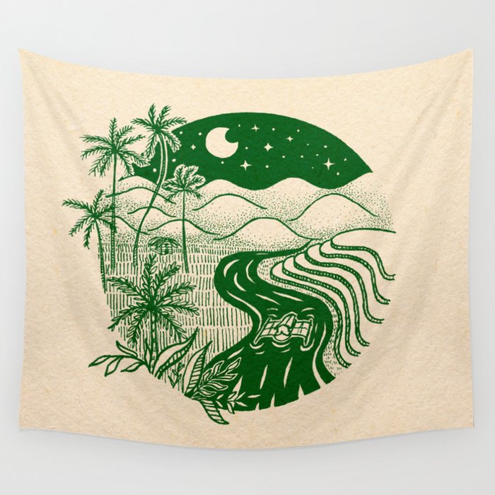 Memories of the Philippines Wall Tapestry
