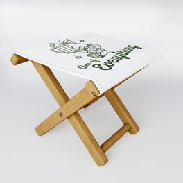 One Of Everything: Funny Alcohol & Cocktail Design Folding Stool