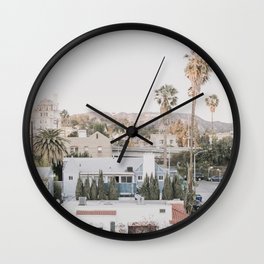 Hollywood California Wall Clock
