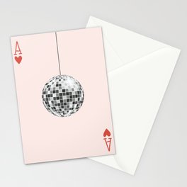 Ace of Disco Balls Stationery Cards