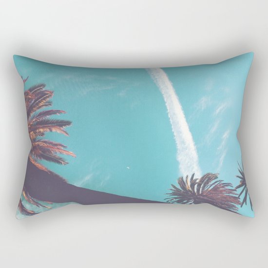 Palm Paradise Rectangular Pillow
