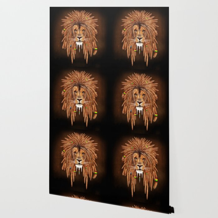 Dreadlock Lion Wallpaper By Digitalizedteam Society6