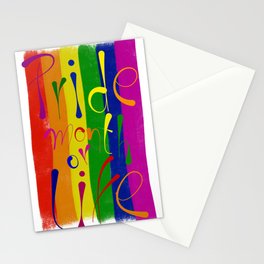 Pride Life Stationery Card