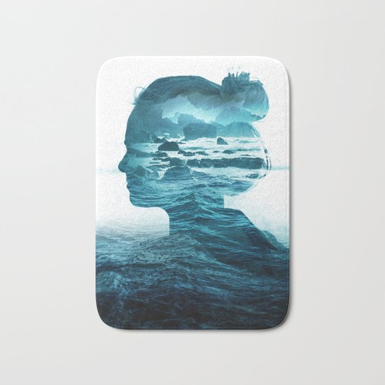 The Sea Inside Me Bath Mat