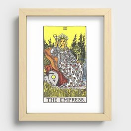 Empress Tarot Recessed Framed Print