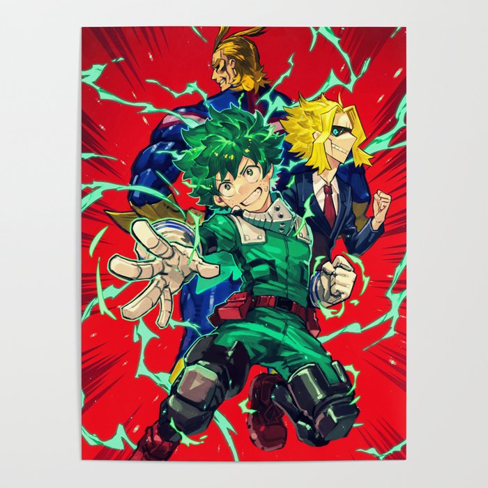 Cheap Posters And Prints Boku No Hero My Hero Academia Anime