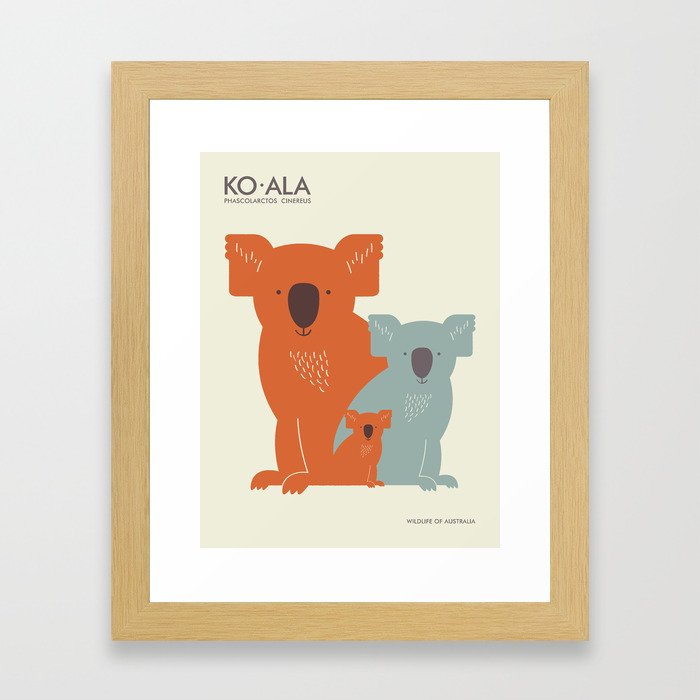 Koalas Framed Art Print